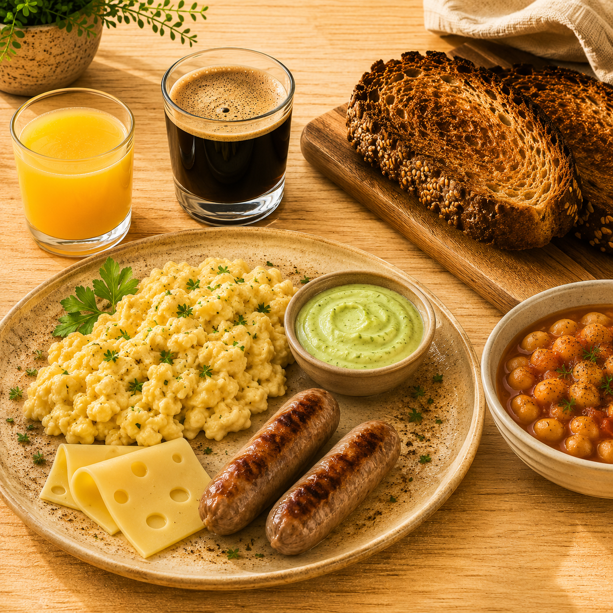 Petit-déjeuner d'équipe