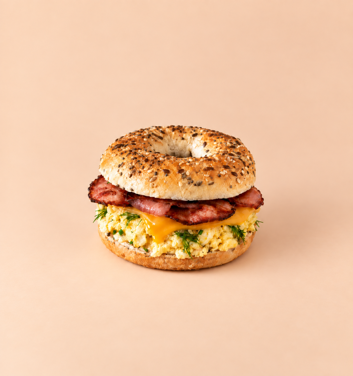 Bagel Bacon Cheddar