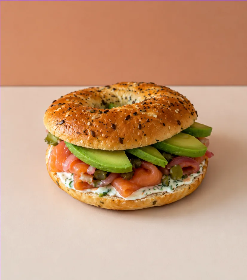 Bagel Avocat Saumon