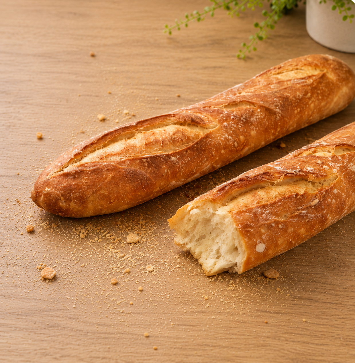 1/2 baguette