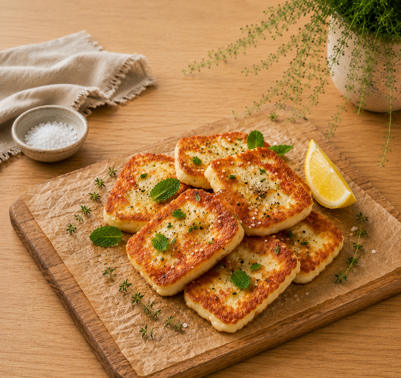 Halloumi grillé