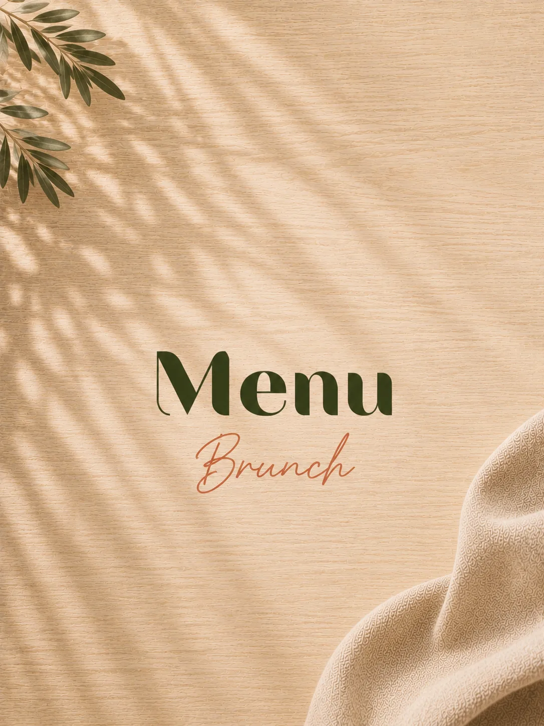 Menu Brunch