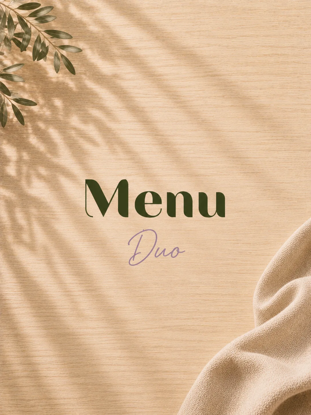 Menu Duo