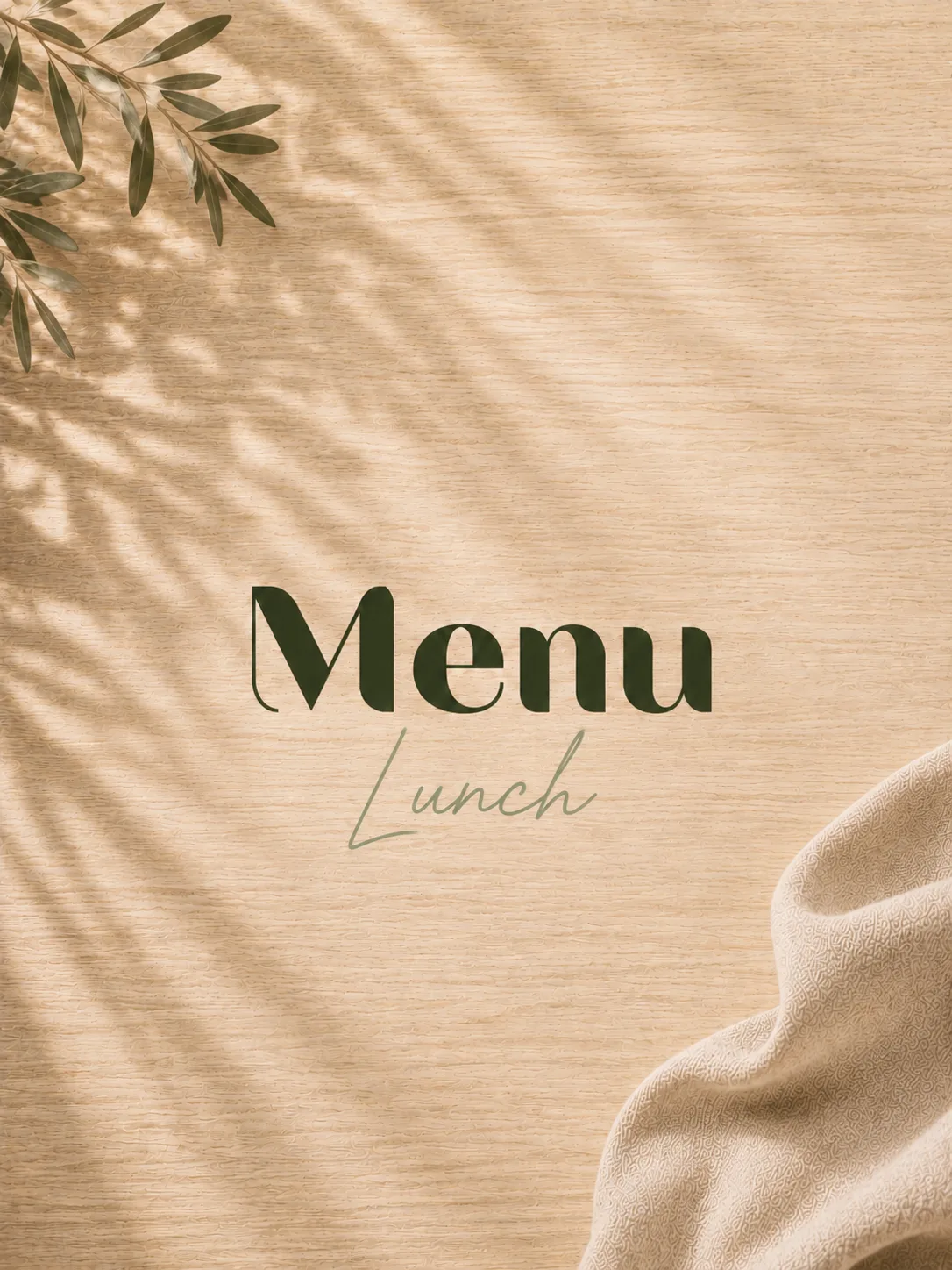 Menu Lunch