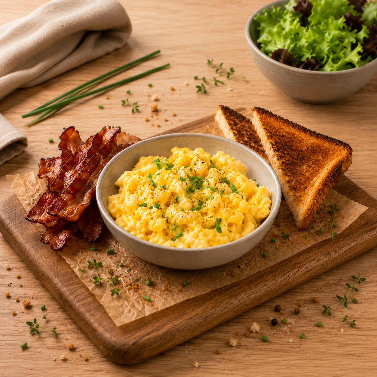 Oeufs brouillés