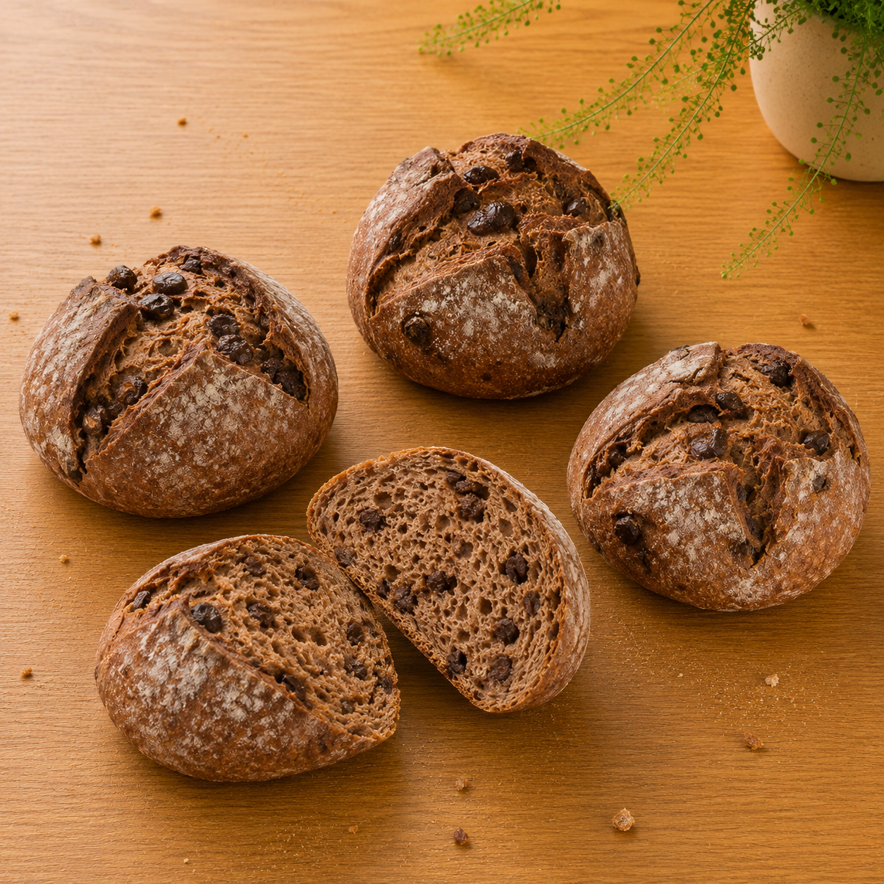 Pain pépites de chocolat