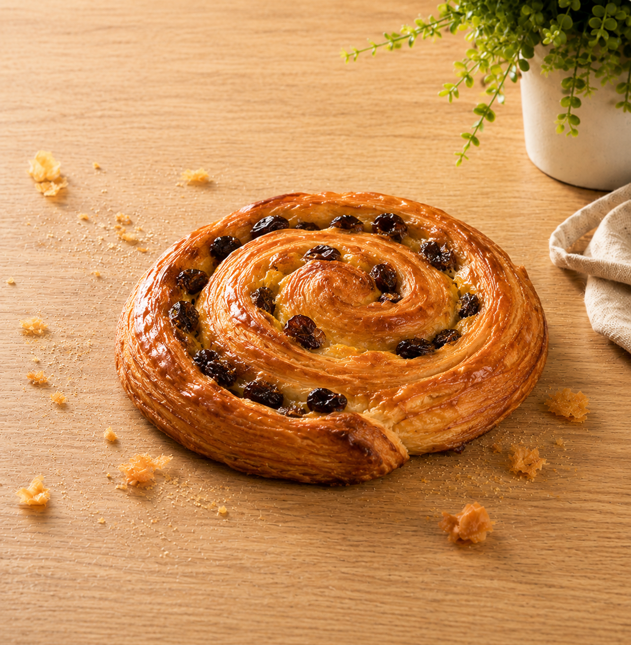 Pain aux raisins